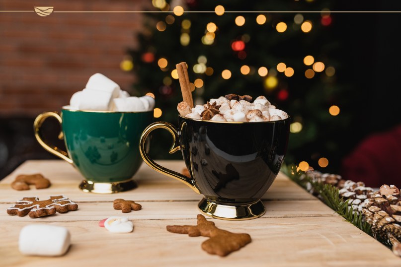 Piękne kubki świąteczne na kawę, herbatę i grzaniec | Porcelanowy Zakątek